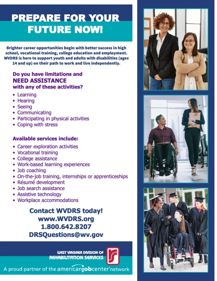 DRS Young Adult Outreach Flyer